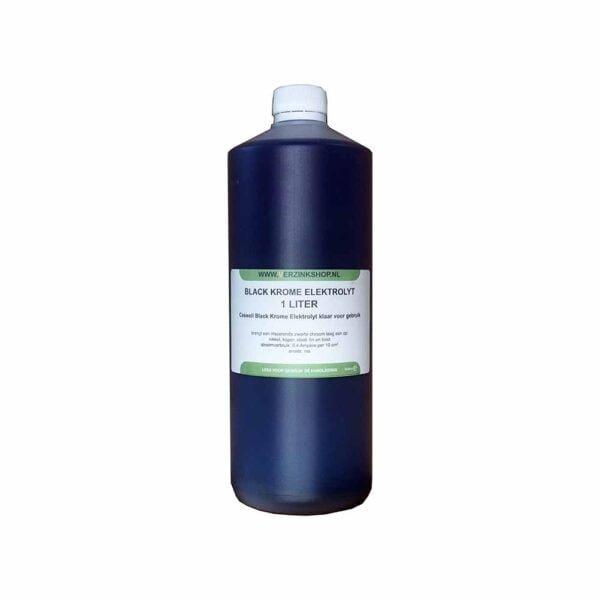 Caswell Black Curved Black Chrome Electrolyte 1 liter