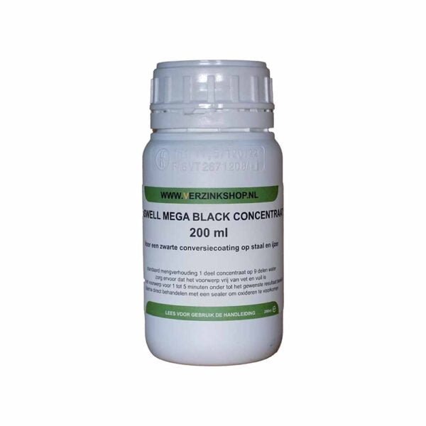 caswell mega black concentraat 200 ml