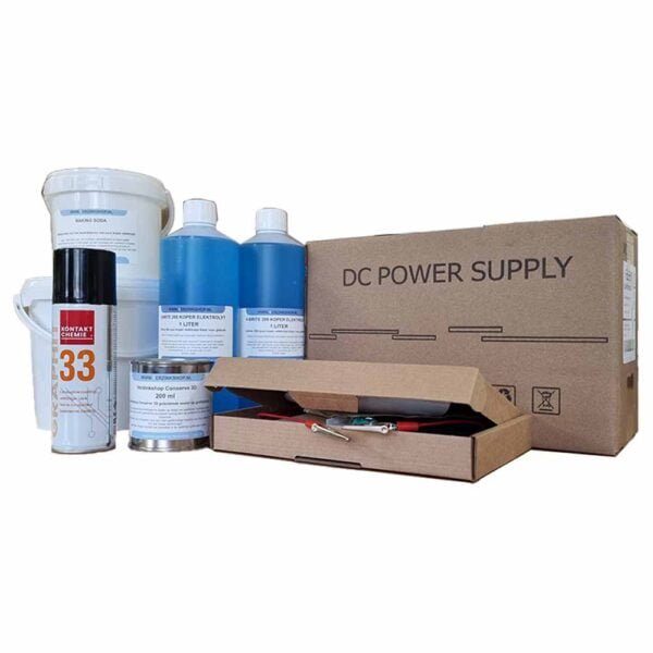 Model Building Electroforming Kit Copper 3d-print Electroforming Kit Copper