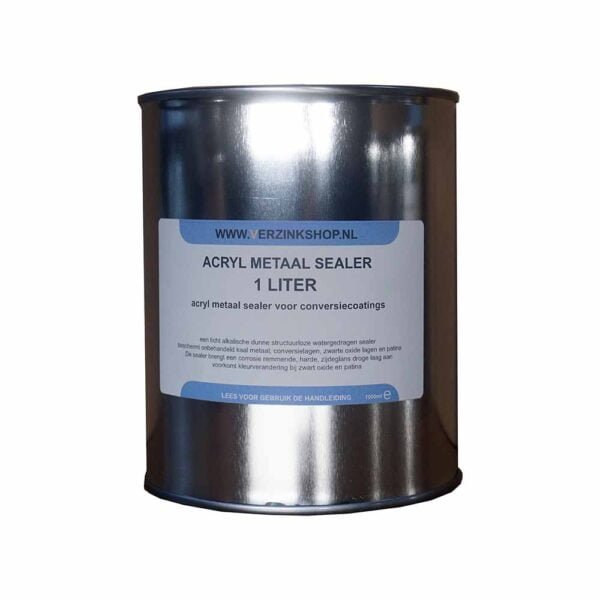 Verzinkshop acrylic metal sealer 1 liter
