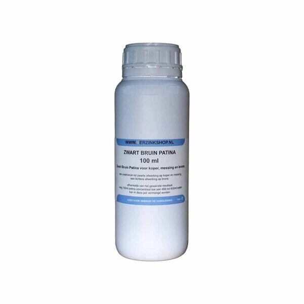 Zwart Bruin Koper Patina 100 ml