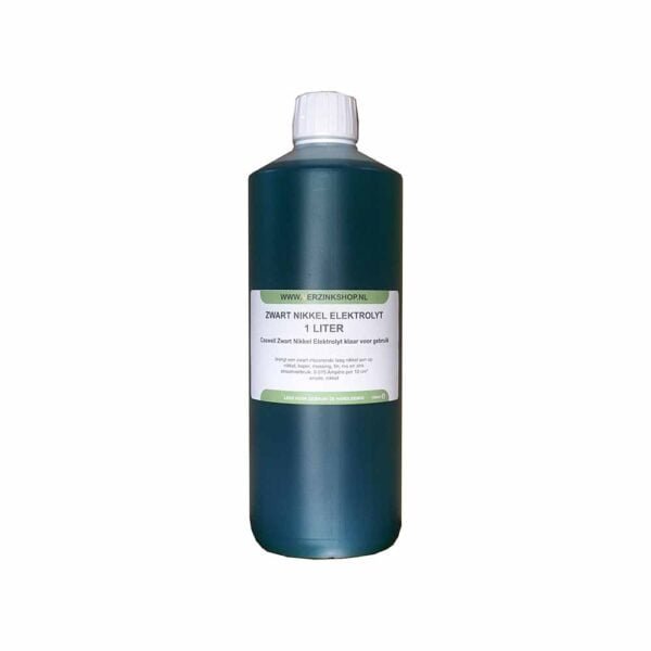 Black Nickel Electrolyte 1 Liter
