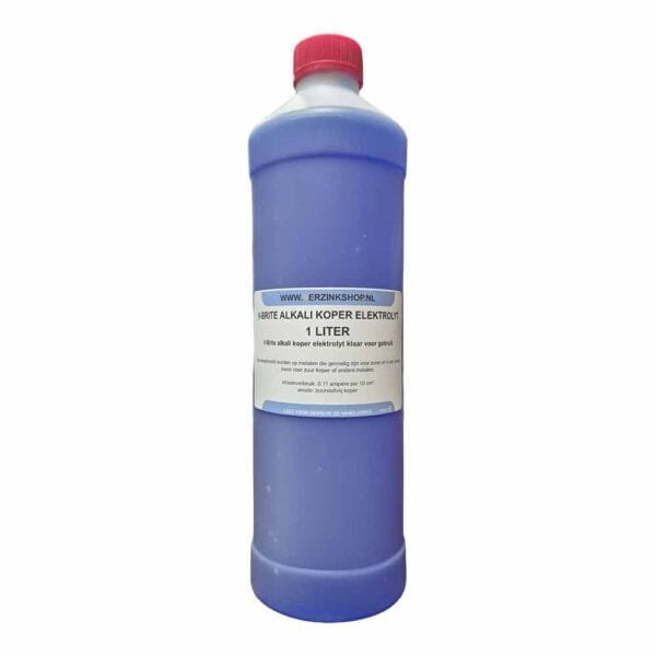 verzinkshop v-brite alkali alkalisch koper elektrolyt
